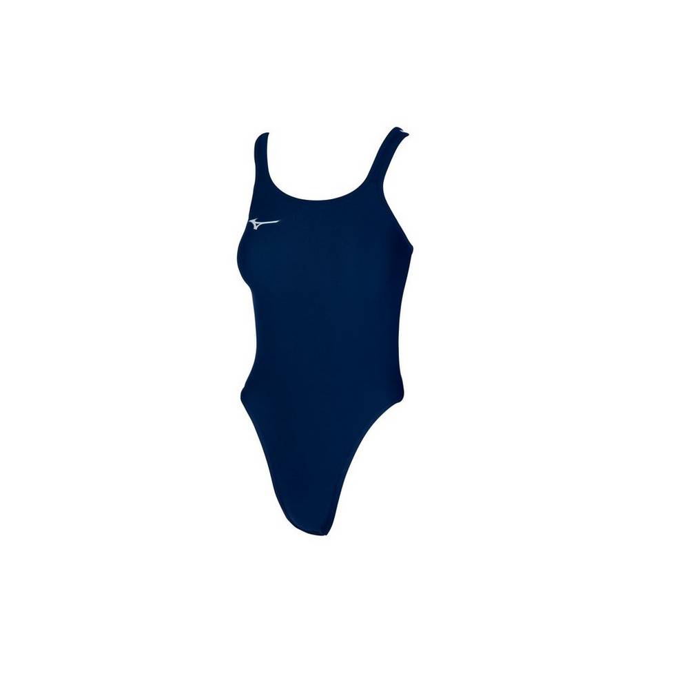 Damske Plavky Mizuno EXER Double Cross Back Námornícka Modrá Vypredaj KJBG70458
